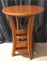 Medium Toned Wood Side Table