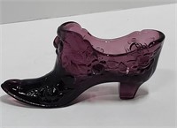 Glass Victorian Shoe