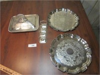 Nice Lot of Silver Plated Serving Pieces