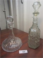 Two Gorgeous Crystal Decanters