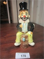 Porcelain Clown Decanter