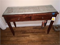 BEAUTIFUL FOYER TABLE ALL WOOD