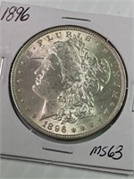 1896 Morgan Dollar MS63