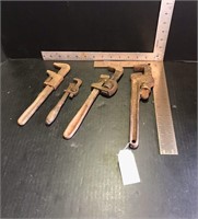 Vintage Pipe Wrenches