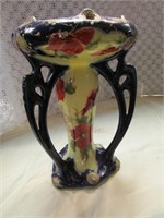 Porcelain Hand Painted Vase sm/crack