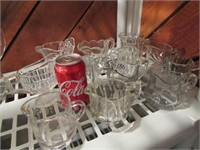 12 clear Glass Creamers