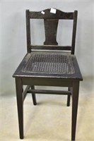 Vanity' Low-Back Cane Seated Chair