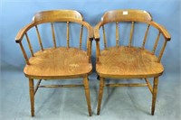 Pair of 'Captains' Chairs