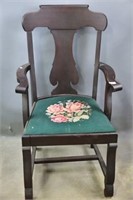 'Empire' Revival Style Arm Chair