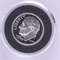 2000 S SILVER PROOF ROOSEVELT DIME