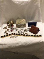 Jewelry Lot with Stone Box
