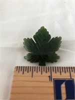 Jade Leaf Pin