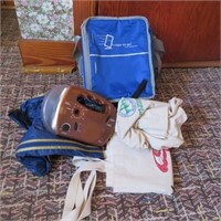 Cooler, Bags & Radio