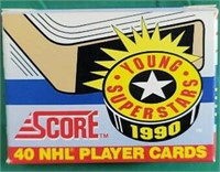 Score 1990 Young superstars 40 cards