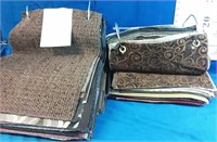 2 bundles of upholstery swatches - 175pc