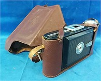 agfa vintage bellow camera with case - Germany