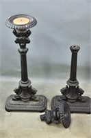 Cast Iron Candle Stands