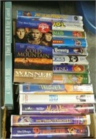 Various Disney VHS Movies