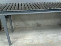 (3) 7' Sections Roller Tables