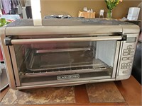 BLACK+DECKER Extra Wide Convection Toaster Oven.