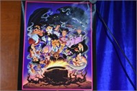 Disney villian poster 24"x18"