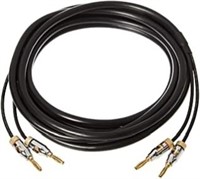 Speaker Cable Wire with Gold-Plated Banana Tip