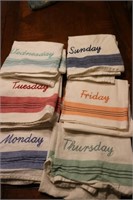 WEEKDAY DISH TOWELS-MISSING SAT