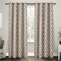 Exclusive Home Curtains Gates Sateen Blackout