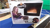 COZEFIRE ELECT FIREPLACE W / REMOTE 66 X 52