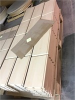 MDF drawer panels 63.5" x 10" RTA no bottom