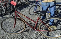 Red Specialized Crossroads Ladies Bicycle