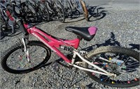 Pink Ladies Mongoose Full Suspension Mountain