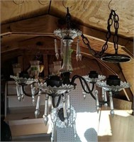 Pair Of Chandeliers. In Shed
