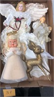 vintage Christmas decor