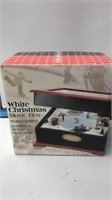 White Christmas music box SIB