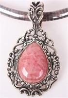 CAROLYN POLLACK STERLING SILVER PENDANT NECKLACE