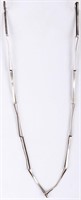 STERLING SILVER MID-CENTURY MODERN NECKLACE