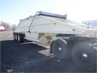 1987 Load King 3 Axle Belly Dump 40'