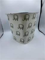 Elephant trash can