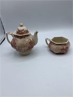 China teapot and cup