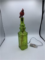 Lighted bird bottle