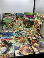 10 Iron man comic books