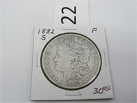 1882-S Silver Morgan Dollar  ***Tax Exempt***
