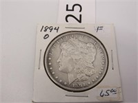 1894-O Silver Morgan Dollar  ***Tax Exempt***