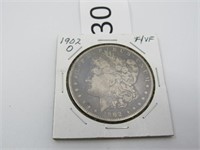 1902-O Silver Morgan Dollar  ***Tax Exempt***