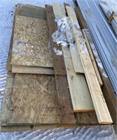 Quantity of OSB, Plywood & Misc Lumber