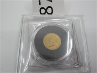 1849 $1 Gold Coin   ***Tax Exempt***
