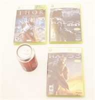3 jeux Xbox 360 dont Thor