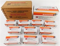 * Winchester Wooden Box plus Box & 10 Boxes of