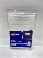 54COUNT AVERY NO-IRON FABRIC LABELS